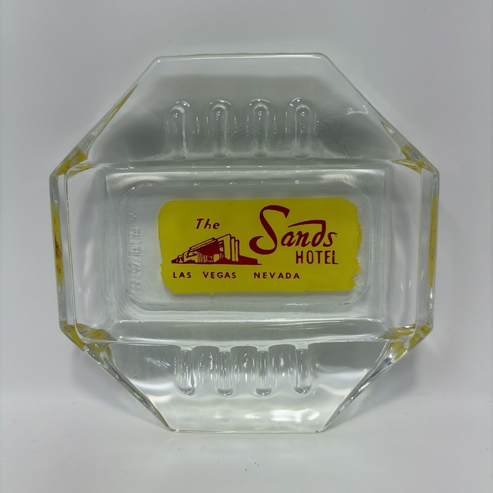Vintage 1960s The Sands Hotel Las Vegas Nevada Ashtray P